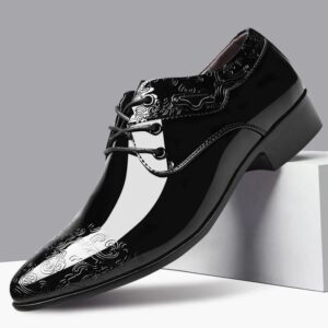 Casual-Business-Shoes-for-Men-Dress-Shoes-Lace-Up-Formal-Black-Patent-Leather-Brogue-Shoes-for